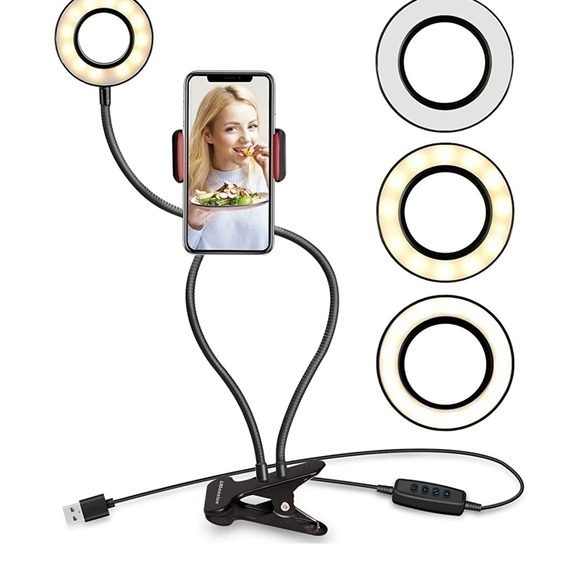 UBeesize Selfie Ring Light 3.5" - Picture 2 of 7